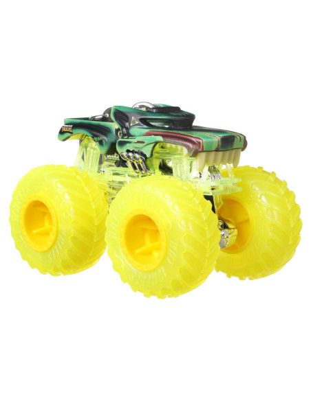 MTGRH81_HWN47,Hot Wheels Monster Truck Si Masinuta Metalica Hotweiler
