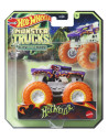 MTHCB50_HWC92,Hot Wheels Monster Truck Glow In The Dark Masinuta Hotweiler Scara 1:64