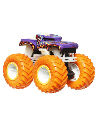 MTHCB50_HWC92,Hot Wheels Monster Truck Glow In The Dark Masinuta Hotweiler Scara 1:64