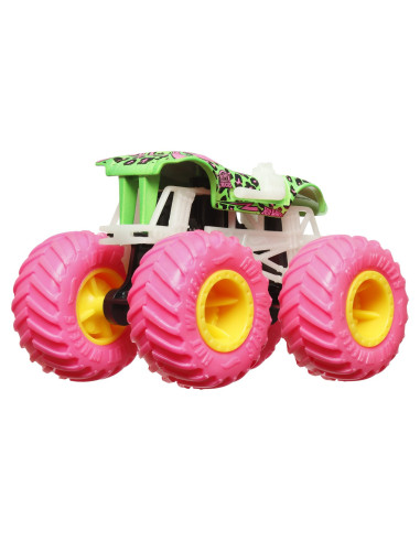 MTHCB50_HVH80,Hot Wheels Monster Truck Glow In The Dark Masinuta Twin Mill Scara 1:64