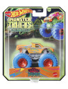 MTHCB50_HWC84,Hot Wheels Monster Truck Glow In The Dark Masinuta Podium Crasher Scara 1:64