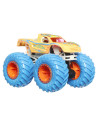 MTHCB50_HWC84,Hot Wheels Monster Truck Glow In The Dark Masinuta Podium Crasher Scara 1:64