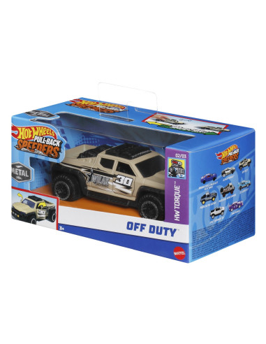 MTHPR70_HWH41,Hot Wheels Masinuta Metalica Cu Sistem Pull Back Off Duty Scara 1:43