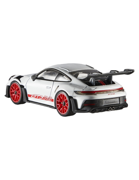 MTHMD41_HWT03,Hot Wheels Premium Real Riders Masinuta Metalica Porsche 911 Gt3 Rs Scara 1:43