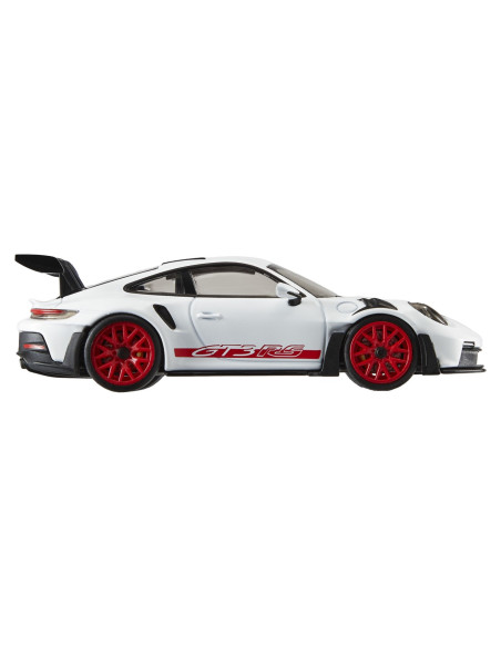 MTHMD41_HWT03,Hot Wheels Premium Real Riders Masinuta Metalica Porsche 911 Gt3 Rs Scara 1:43