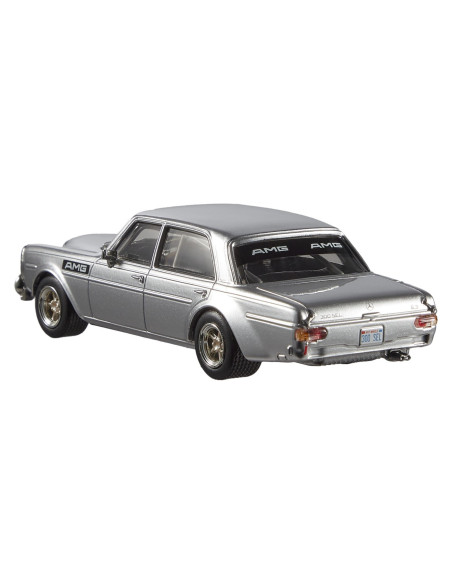 MTHMD41_HWT08,Hot Wheels Premium Real Riders Masinuta Metalica Mercedes Benz 300 Sel 6.8 Amg Scara 1:43