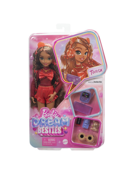 MTHYC23,Barbie Dream Besties Papusa Teresa Cu Accesorii