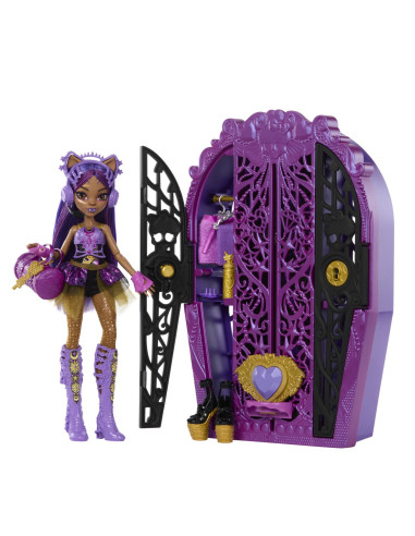 MTHXH85,Monster High Skulltimate Secrets Papusa Clawdeen Wolf