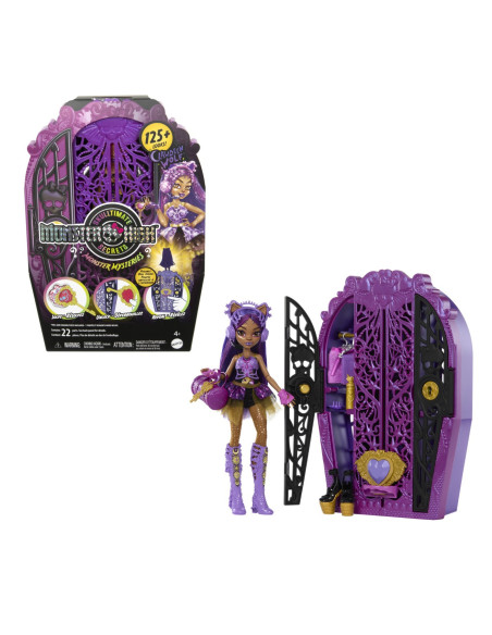 MTHXH85,Monster High Skulltimate Secrets Papusa Clawdeen Wolf