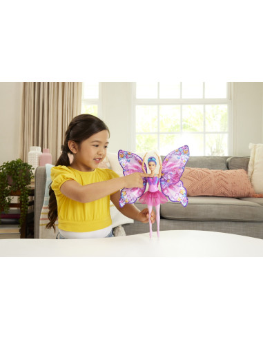 MTHXJ10,Barbie Papusa Barbie Cu Aripi