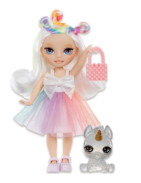 MGA531173EUC_531203EUC,Rainbow High Littles Papusa Opal Raine