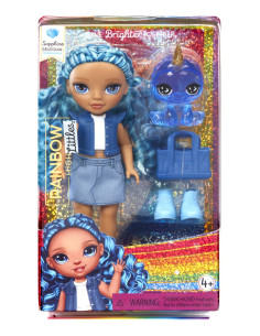 MGA531173EUC_531197EUC,Rainbow High Littles Papusa Sapphire Bradshaw