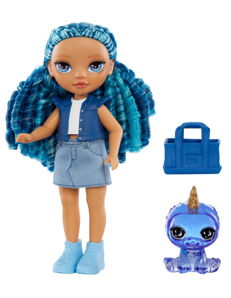 MGA531173EUC_531197EUC,Rainbow High Littles Papusa Sapphire Bradshaw