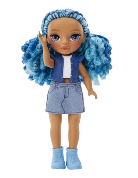 MGA531173EUC_531197EUC,Rainbow High Littles Papusa Sapphire Bradshaw