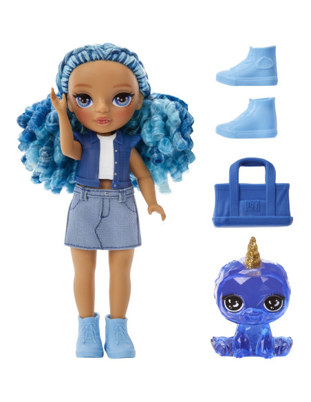 MGA531173EUC_531197EUC,Rainbow High Littles Papusa Sapphire Bradshaw
