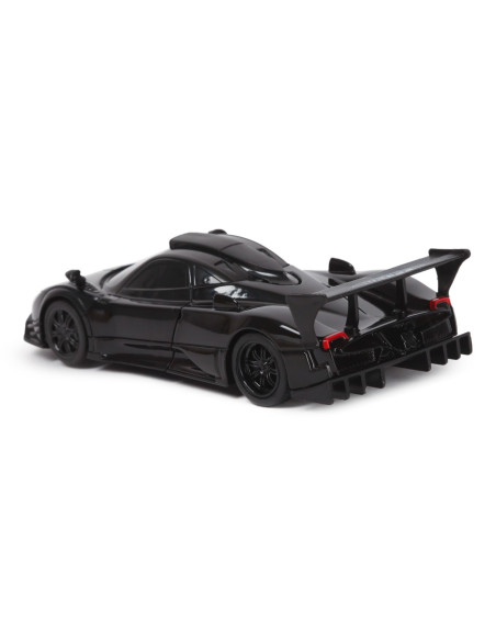 Ras61900_Negru,Masinuta Metalica Convertibila Pagani Zonda R Negru Cu Scara 1 La 32