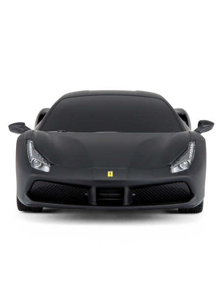 Ras76000_Negru,Masina Cu Telecomanda Ferrari 488 Gtb Negru Scara 1 La 24
