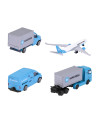 VV-212057290,Majorette Set 4 Vehicule Metalice De Transport Maersk