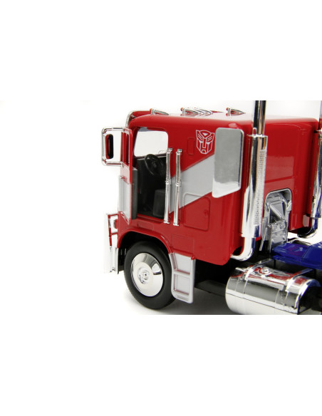 VV-253115014,Jada Transformers T7 Optimus Prime 1 Camion Metalic Scara 1:24
