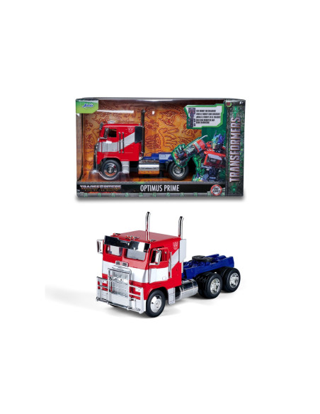 VV-253115014,Jada Transformers T7 Optimus Prime 1 Camion Metalic Scara 1:24