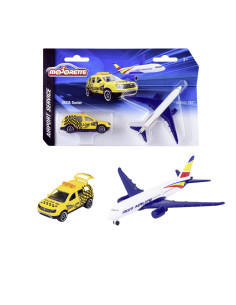 VV-212057715SRO,Majorette Set Masinuta Dacia Duster Si Avion Boeing 787