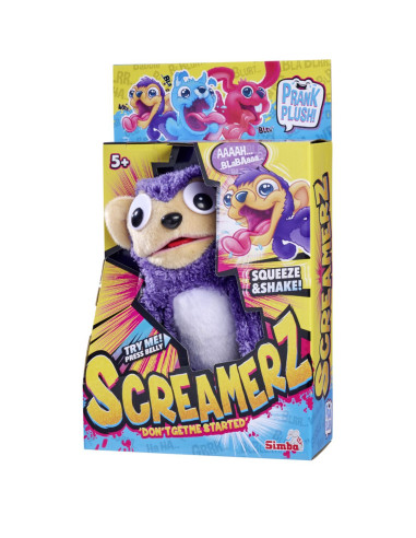 VV-105953333,Simba Screamerz Jucarie Plus Maimutica Violet