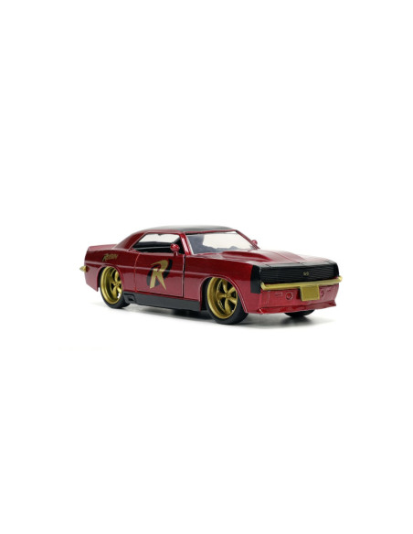 VV-253253011,Jada Batman Set Figurina Robin Si Masinuta Metalica Chevrolet Camaro 1967 Scara 1:32