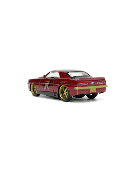 VV-253253011,Jada Batman Set Figurina Robin Si Masinuta Metalica Chevrolet Camaro 1967 Scara 1:32