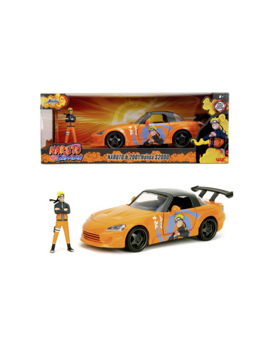 VV-253255084,Jada Naruto Shippuden Set Figurina Naruto Si Masinuta Metalica Honda 2001 S2000 Scara 1:24