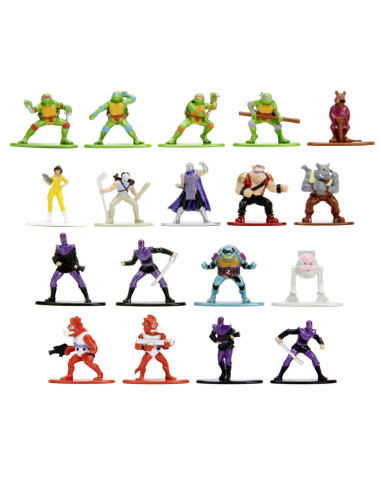 VV-253285004,Jada Nanofigurine Metalice Testoasele Ninja 18 Figurine 4cm