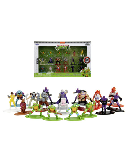 VV-253285004,Jada Nanofigurine Metalice Testoasele Ninja 18 Figurine 4cm