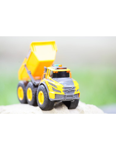 VV-203723007,Dickie Basculanta Volvo Articulat Cu Sunete Si Lumini 23cm