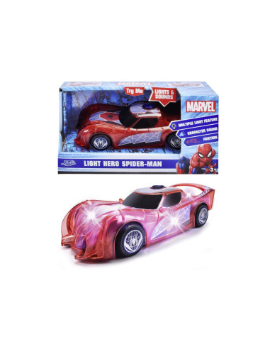 VV-203222001,Jada Marvel Masinuta Light Hero Spider Man Cu Sunete Si Lumini Scara 1:32