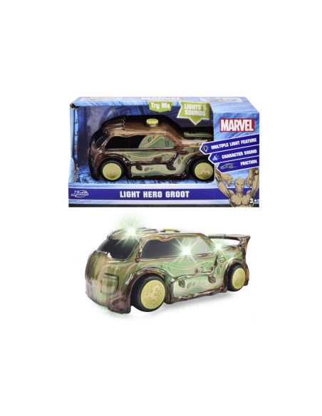 VV-203222005,Jada Marvel Masinuta Light Hero Groot Cu Sunete Si Lumini Scara 1:32