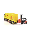 VV-203747018,Dickie Set Camion Dhl Si Stivuitor Cu Sunete Si Lumini 35cm