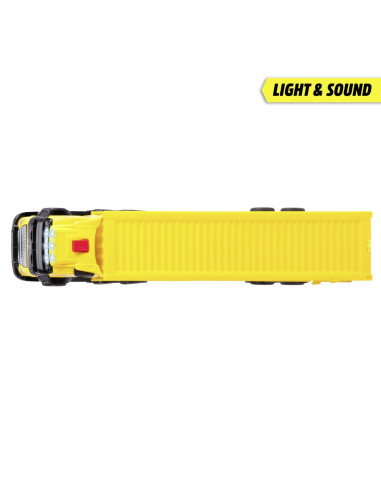 VV-203747018,Dickie Set Camion Dhl Si Stivuitor Cu Sunete Si Lumini 35cm