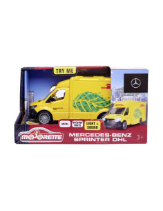 VV-213742000,Majorette Transportor Mercedes Benz Dhl