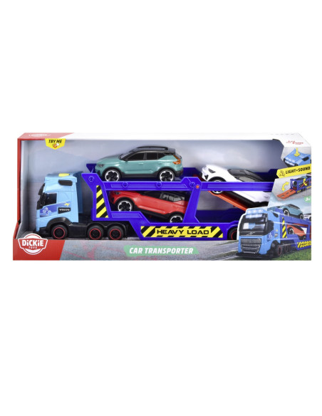 VV-203747017,Dickie Transportor Volvo 40cm Cu Sunete Si Lumini