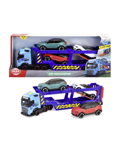 VV-203747017,Dickie Transportor Volvo 40cm Cu Sunete Si Lumini