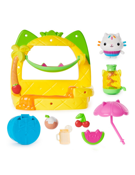 VV-6069729_20146520,Gabbys Dollhouse Set Balcon Pentru Petrecerea Cu Smoothie A Lui Cakey