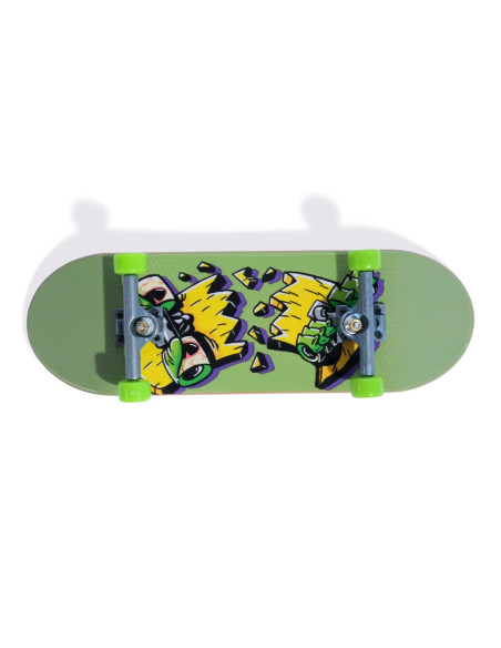 VV-6071061_20148774,Tech Dech Sk8 Crew Pachet 2 Seturi Placa Si Figurina 9.6cm Casca Mov Si Casti Albe