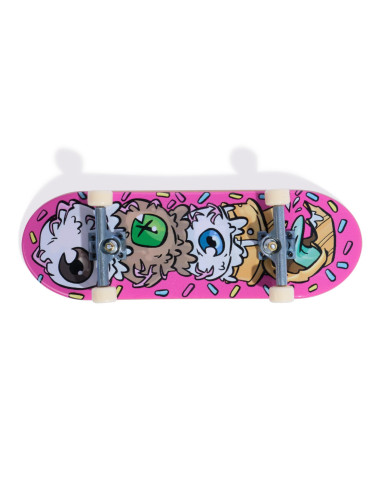 VV-6071061_20148774,Tech Dech Sk8 Crew Pachet 2 Seturi Placa Si Figurina 9.6cm Casca Mov Si Casti Albe