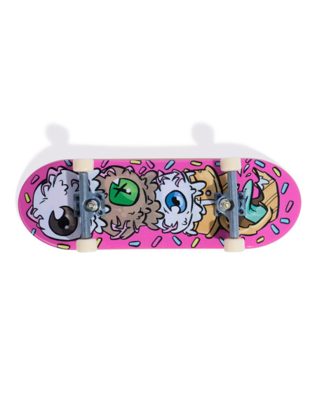 VV-6071061_20148774,Tech Dech Sk8 Crew Pachet 2 Seturi Placa Si Figurina 9.6cm Casca Mov Si Casti Albe