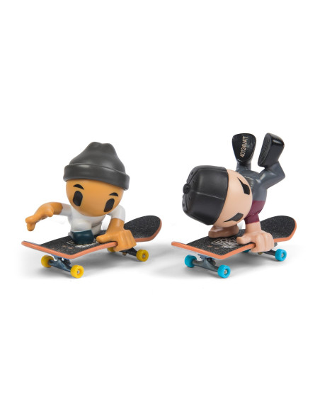VV-6071061_20148777,Tech Dech Sk8 Crew Pachet 2 Seturi Placa Si Figurina 9.6cm Sapca Neagra Si Casca Neagra