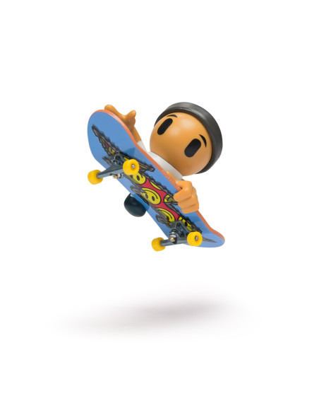 VV-6071061_20148777,Tech Dech Sk8 Crew Pachet 2 Seturi Placa Si Figurina 9.6cm Sapca Neagra Si Casca Neagra