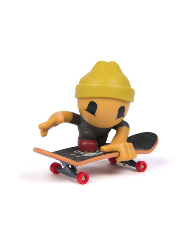 VV-6071054_20148752,Tech Dech Sk8 Crew Pachet Placa Si Figurina 9.6cm Casca Galbena