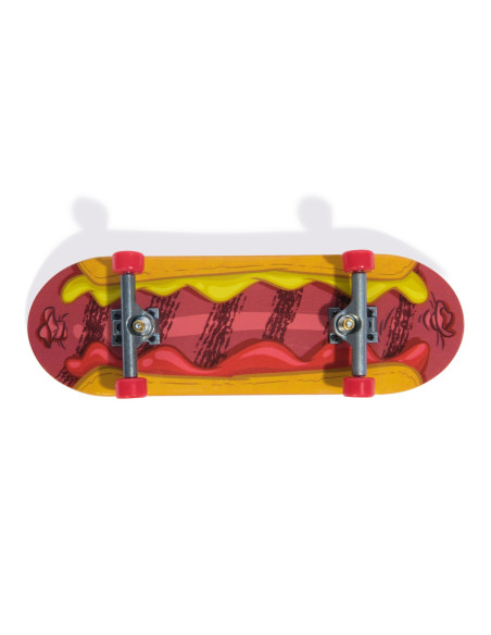 VV-6071054_20148752,Tech Dech Sk8 Crew Pachet Placa Si Figurina 9.6cm Casca Galbena