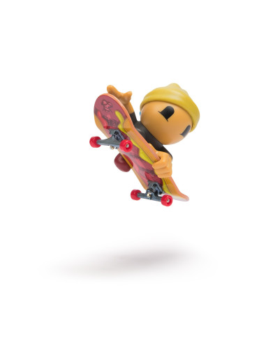 VV-6071054_20148752,Tech Dech Sk8 Crew Pachet Placa Si Figurina 9.6cm Casca Galbena