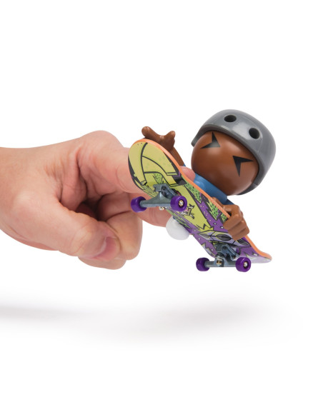 VV-6071054_20148754,Tech Dech Sk8 Crew Pachet Placa Si Figurina 9.6cm Casca Gri