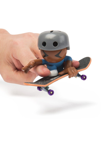VV-6071054_20148754,Tech Dech Sk8 Crew Pachet Placa Si Figurina 9.6cm Casca Gri